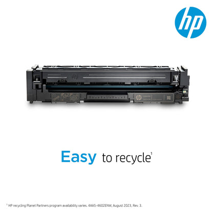 HP 414A Yellow Toner Cartridge | Works with HP Color LaserJet Enterprise M455dn, MFP M480f; HP Color LaserJet Pro M454 Series, MFP M479 Series | W2022A
