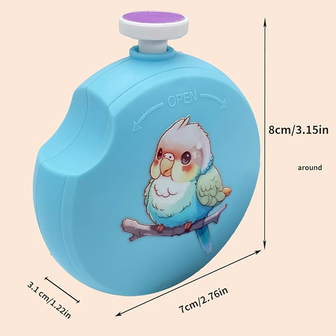 Electric Parrots Beak Grinder,Electric Parrots Beak Grinder Fast Speed Motor Trimmer for Fast Trimming Efficiency Safe and Metal Texture