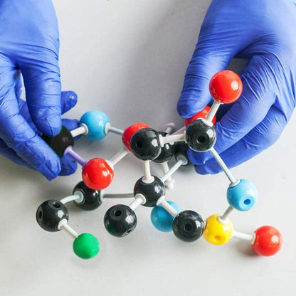 YCWF Chemistry Model Kit,974 Pcs Molecular and Atomic Model Kit for Organic and Inorganic Chemistry Learning,Chemistry Structure Kit with Atoms,Bonds & Orbitals for Teacher, Student