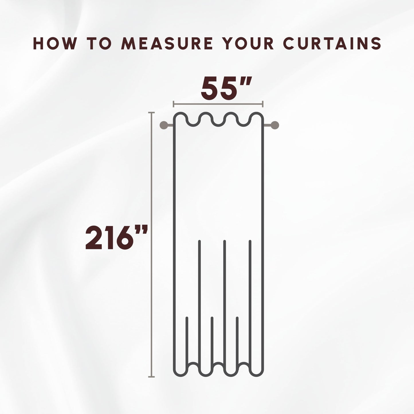 Elegant Comfort Luxury 55" Width x 216" Length 1 Panel Solid Curtain Sheer Voile Scarf for Ceremony Backdrop, Wedding Arch, Kids Bedroom, Decorative Swag, 1 Piece, Tan