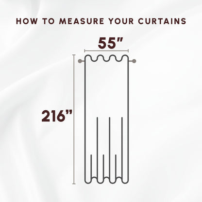 Elegant Comfort Luxury 55" Width x 216" Length 1 Panel Solid Curtain Sheer Voile Scarf for Ceremony Backdrop, Wedding Arch, Kids Bedroom, Decorative Swag, 1 Piece, Tan