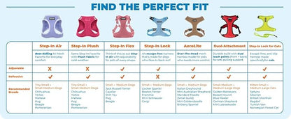 Voyager Step-in Pet Harness - All Weather Mesh, Adjustable Step in Harness for Cats and Dogs by Best Pet Supplies - Black, XL