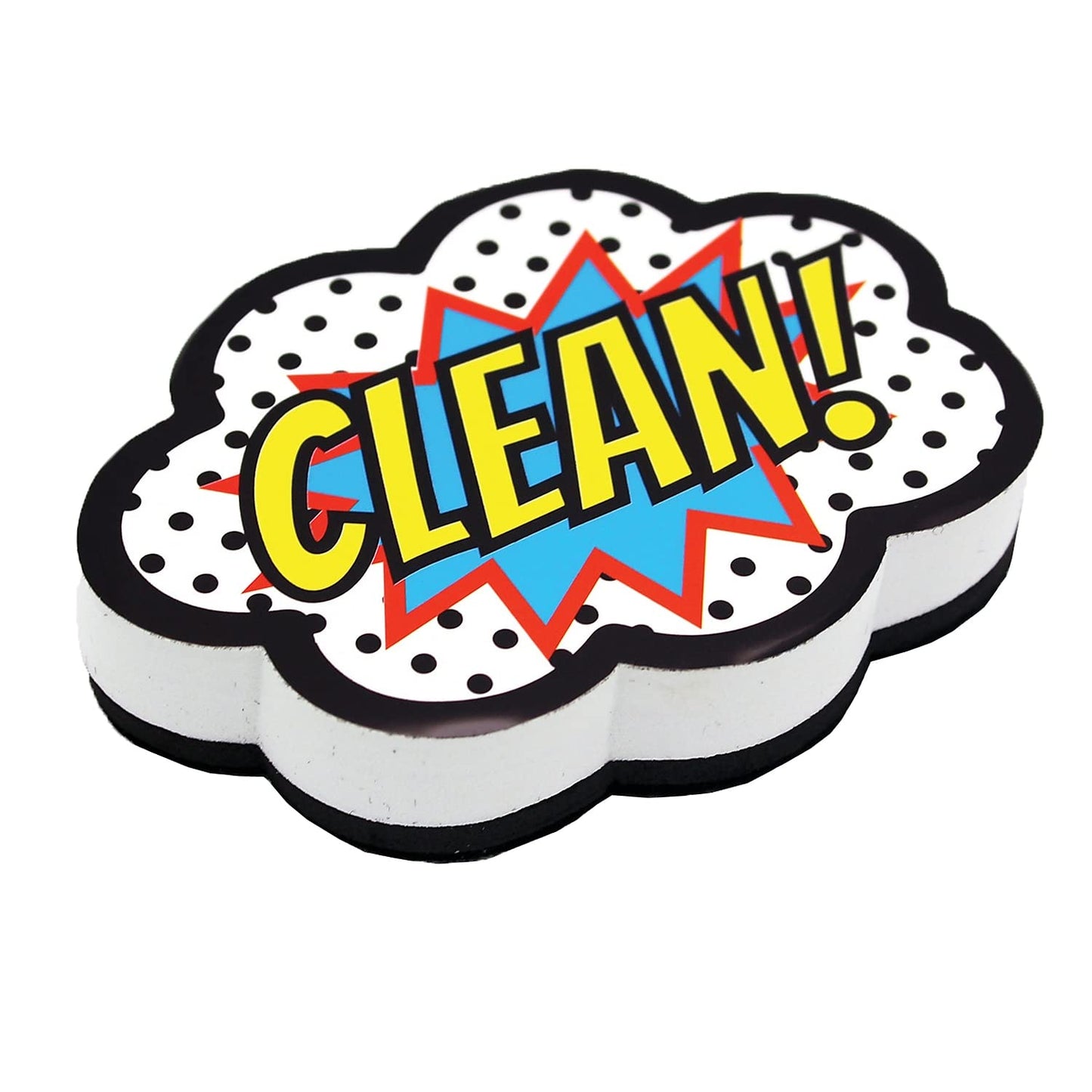 Ashley Productions Superhero Clean Magnetic Whiteboard Eraser