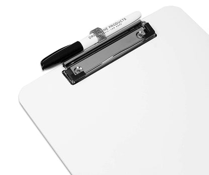 Dry Erase Clipboard (30pc Set) with White Board Markers | Small White Board Dry Erase Clipboards for Classroom, to Do List White Board Small Clip Boards - Class Pack, 30 Dry Erase Markers Included!