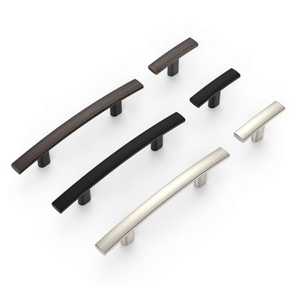 Amerdeco 10 Pack Oil Rubbed Bronze Cabinet Knobs Single Hole Cabinet Handles 2 Inch Solid Zinc Alloy Cupboard Drawer Knobs Kitchen Cabinet Knobs T Bar Hardware ZH0003ORBK