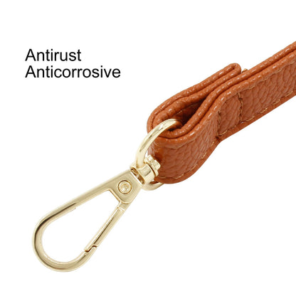 Litoexpe Brown Purse Straps Leather Straps, Bag Straps Replacement Crossbody Leather Adjustable Replacement Strap, 27-51 Inch