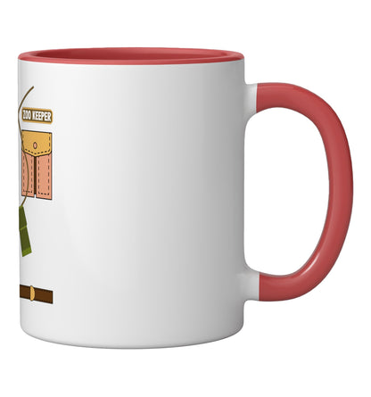 Zoo Keeper Halloween Costume Easy DIY Girls Boys Ceramic Mug, Red/White
