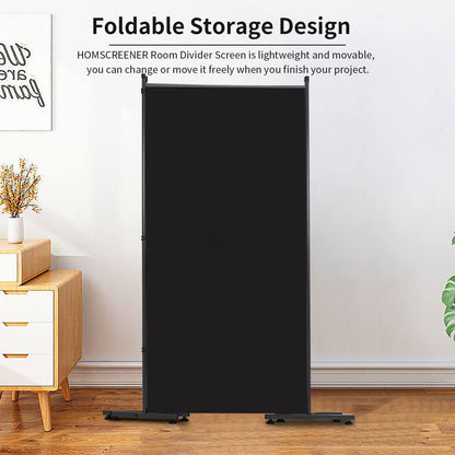 Room Divider 6FT Folding Privacy Screens, 3 Panel Partition Room Dividers w/Freestanding Design, Portable Wall Divider for Room Separtation, Fabric Room Divider Panel Sceen for Home Office Bedroom