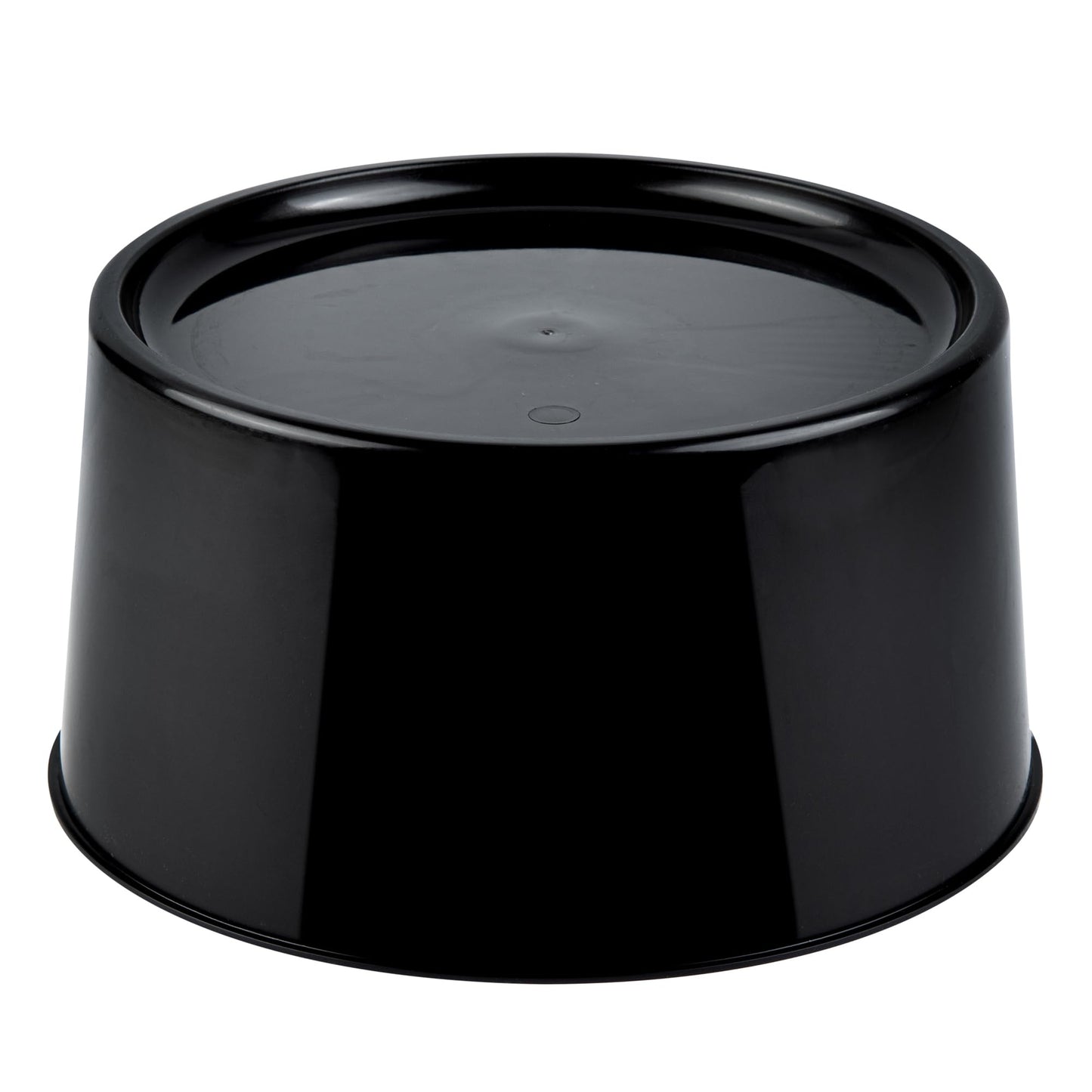 Restaurantware-BASE ONLY: Bev Tek Beverage Dispenser Base, Pack of 1 Durable Holder - Dispenser Sold Separately, For 3 And 6 Gal Dispensers, Black Plastic, Dishwashable