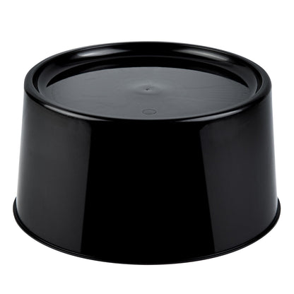 Restaurantware-BASE ONLY: Bev Tek Beverage Dispenser Base, Pack of 1 Durable Holder - Dispenser Sold Separately, For 3 And 6 Gal Dispensers, Black Plastic, Dishwashable