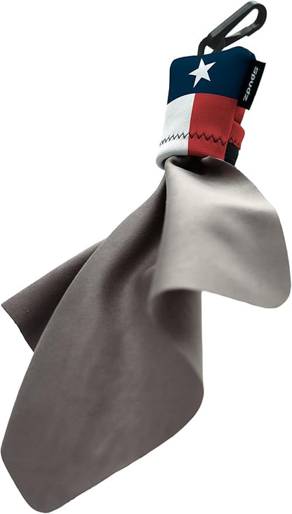 SPUDZ Ultra Microfiber Lens Cleaner – Closable Pouch, Washable –