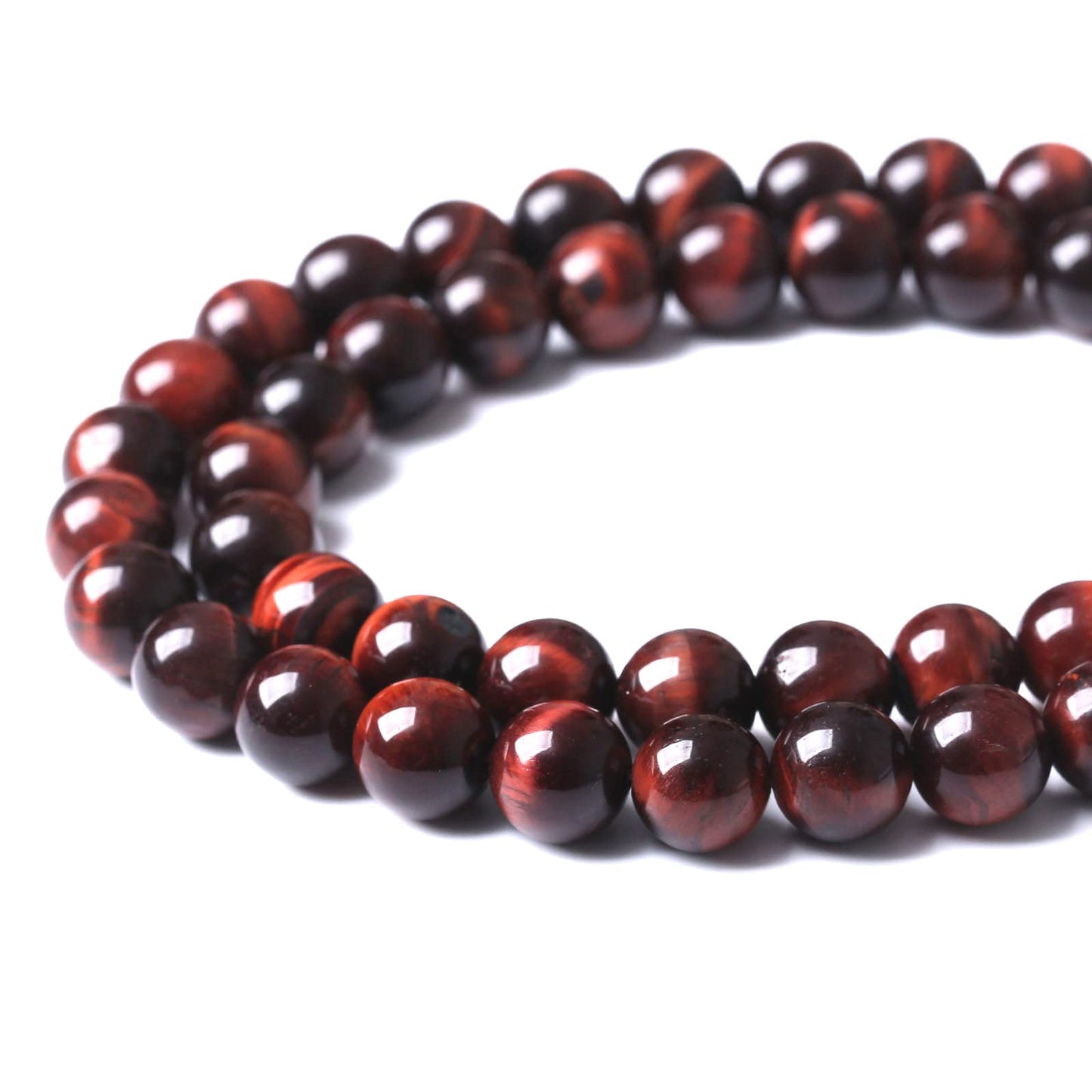 32PCS 12MM AAA Red Tiger Eye Stone Beads Natural Gemstone Bead Crystal Healing Energy Jewelry Making DIY 15 inches