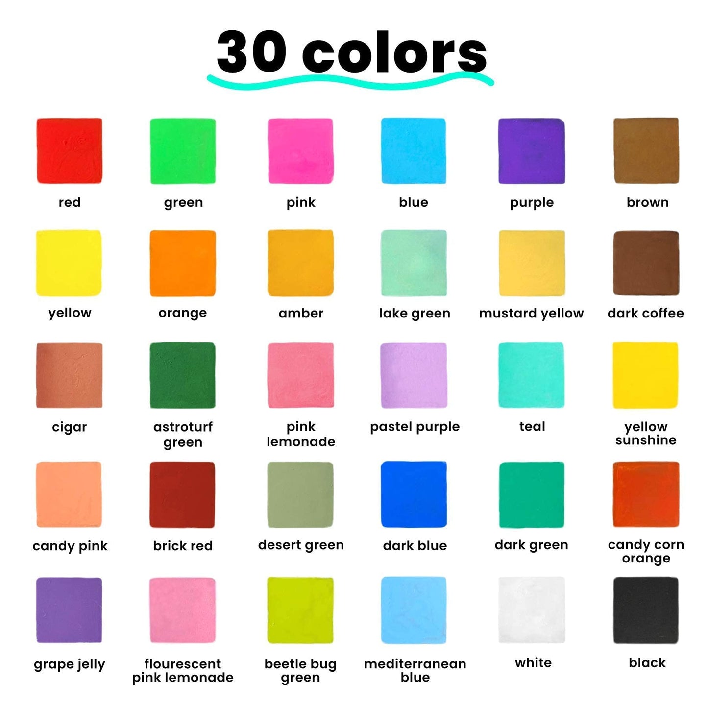 Chalk Bundle - 5 Yellow + 30 Pastel & Neon + 10 Vintage