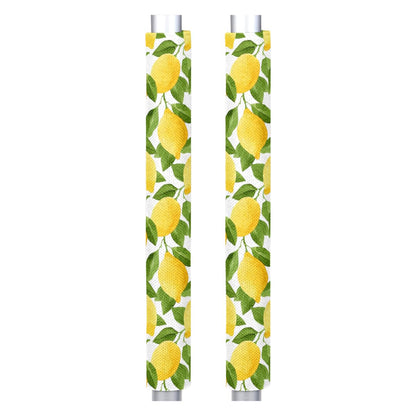 AUUXVA Yellow Lemon Refrigerator Door Handle Covers Set of 2,Tropical Fruit Lemon Kitchen Appliance Handle Covers Decorations for Refrigerator Microwave Stove Oven Dishwasher, Fridge Handle Protector