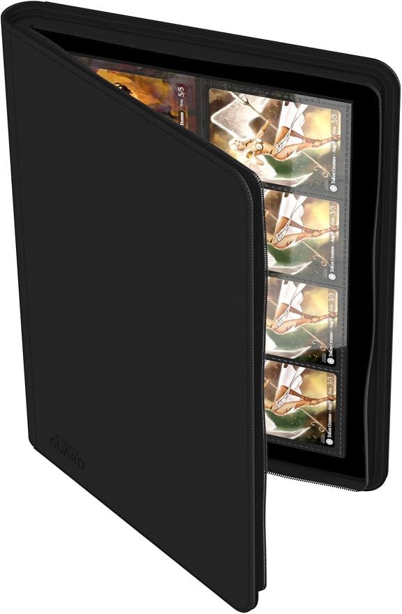 Ultimate Guard Zipfolio 320 – 16 Pocket Xenoskin Black