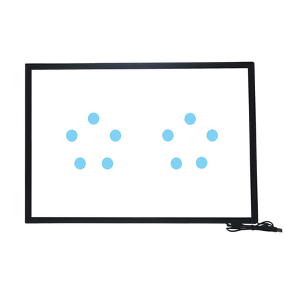 DeYoWo 75 Inch Interactive 10 Points Infrared IR Touch Screen Overlay Frame Free Driver