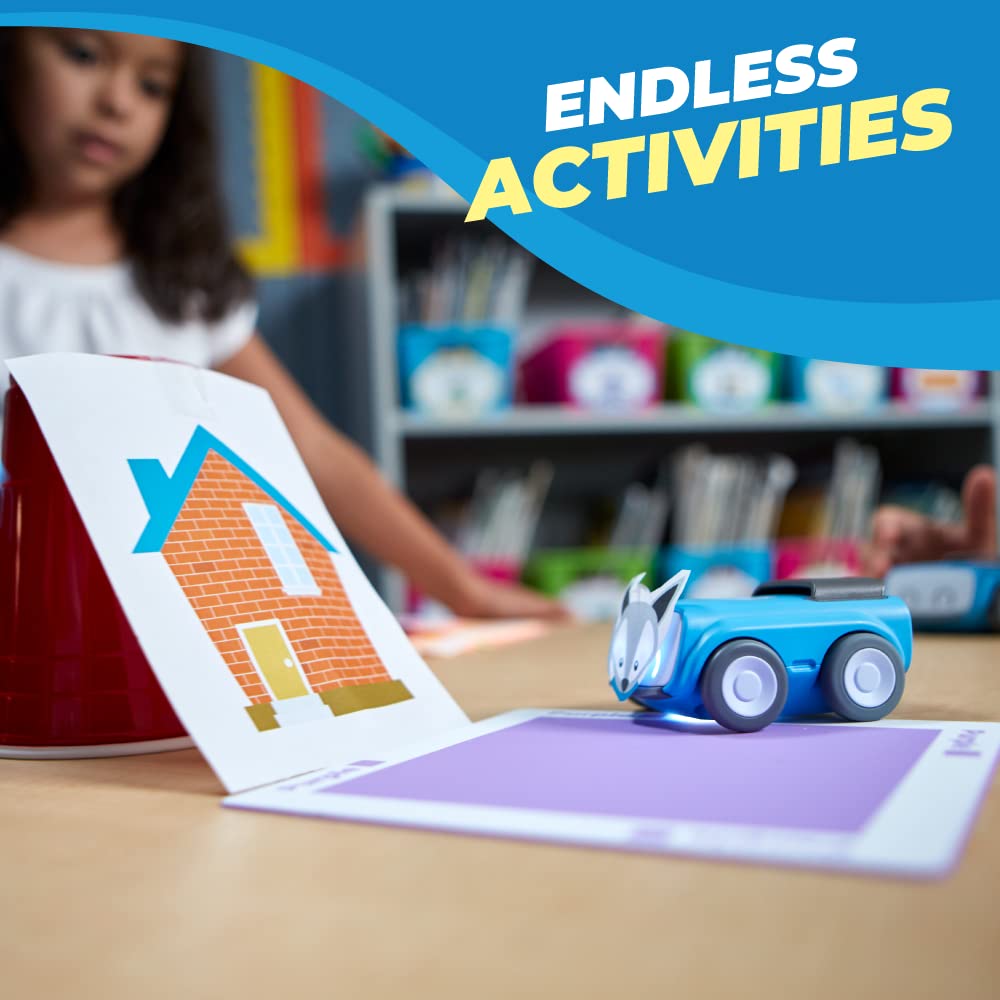 Sphero Indi Student Kit – Screenless Coding Robot for Kids 4+ – Introduce Coding, Computer Science, and Computational Thinking Concepts – Solve Puzzles – Create Mazes – Educational STEM Toy