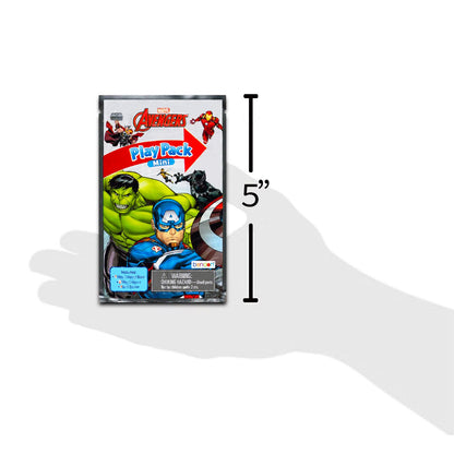 Marvel Avengers Mini Party Favors Set - Bundle with 24 Mini Grab n Go Play Packs with Coloring Pages, Stickers, More | Avengers Birthday Supplies
