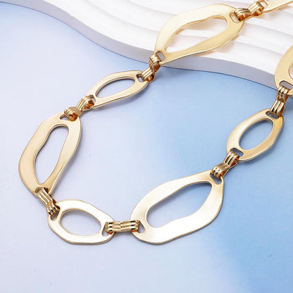 Suyi Waist Chain for Women Ladies Chunky Chain Belt for Dresses 150CM Gold 2