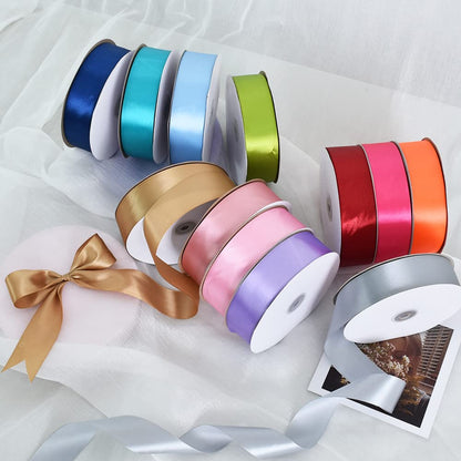 TONIFUL 100 Yards White Ribbon 1-1/2 Inch - Solid White Wide Satin Ribbon for Eternal Flower Bouquet Gift Wrapping Graduation Leis Wedding Chair Sash Valentine's Day Christmas Decorations Halloween