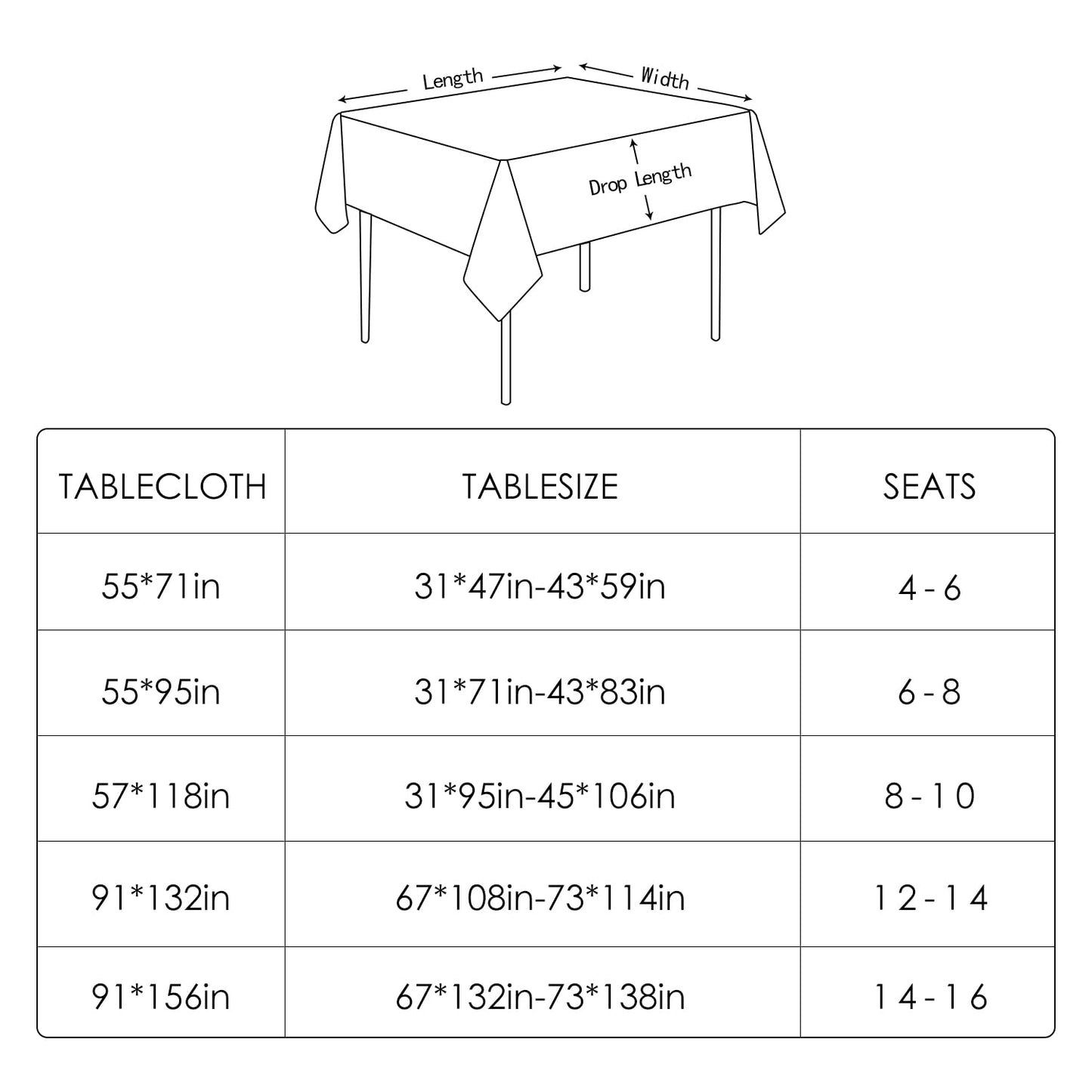 BALCONY & FALCON Rectangle Tablecloth Jacquard Style Water Resistant Table Cover for Autumn Fall Harvest Halloween Thanksgiving Party Dining Kitchen (Pumpkin, 55 x 95 inch)