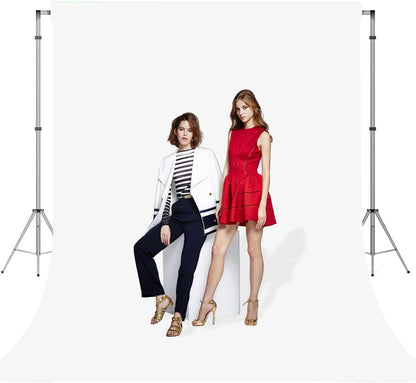 White Photo Backdrop for Photoshoot White Background for Photography Photo Backdrop Curtain for Party 10x20 FT