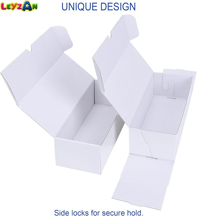 Trading-Card Storage Box, 8-Pack • 600 Count Corrugated Cardboard Storage with dividers & labels for TCG/Magic/Mtg storage and Collection, 10.4 INCH Horizontal