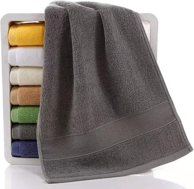 Lchkrep Bathroom Hand Towels, Home Soft 100% Cotton Super Soft Highly Absorbent