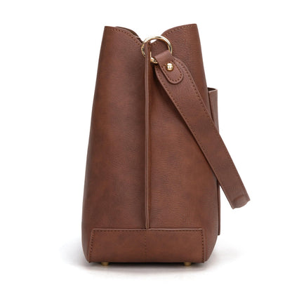 Montana West Hobo Bags for Women Medium Shoulder Purse Casual Bucket Top Handle Handbag with Detachable Crossbody Strap, MWC-HB-584-CF