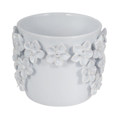 Sagebrook Home Ceramic Planter - Elevate Your Space with Elegant Greenery Decor