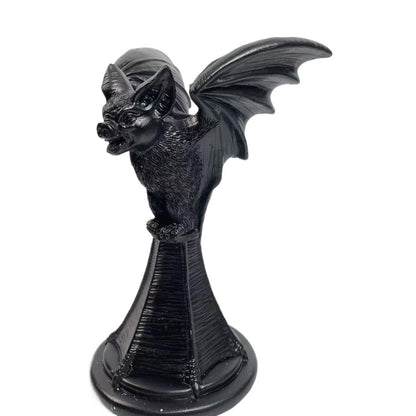 Gothic Decor Bat Halloween Candle Holder for Home-Goth Gift Candle Sticks Holder (Bat)