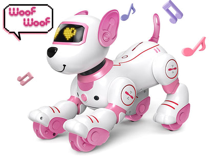 great dachong Robot Dog Toy for Kids 3-12: Remote Control Interactive Robot Puppy with Touch & Follow, Programmable Tricks, Dancing & Walking, Birthday Gift for Smart Boys & Girls