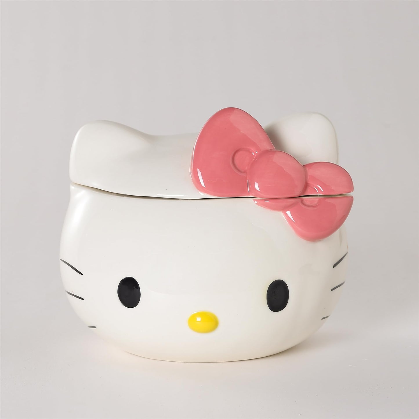 Hello Kitty Figural Head Cookie Jar, 8"L x 7"W x 6.75"H created by Blue Sky Clayworks