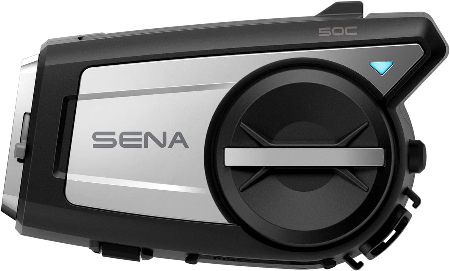 Sena 50C Motorcycle Communication & 4K Camera System with Sound by Harman Kardon Integrated Mesh Communication Headset with Premium Microphone & Speakers