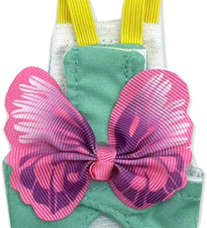 Bird Diaper Harness Flight Suit Clothes, Parrot Flight Suit with Leash for Parrot, Bird Flying Clothes for Outdoor Activities Training (Without Leash,M)
