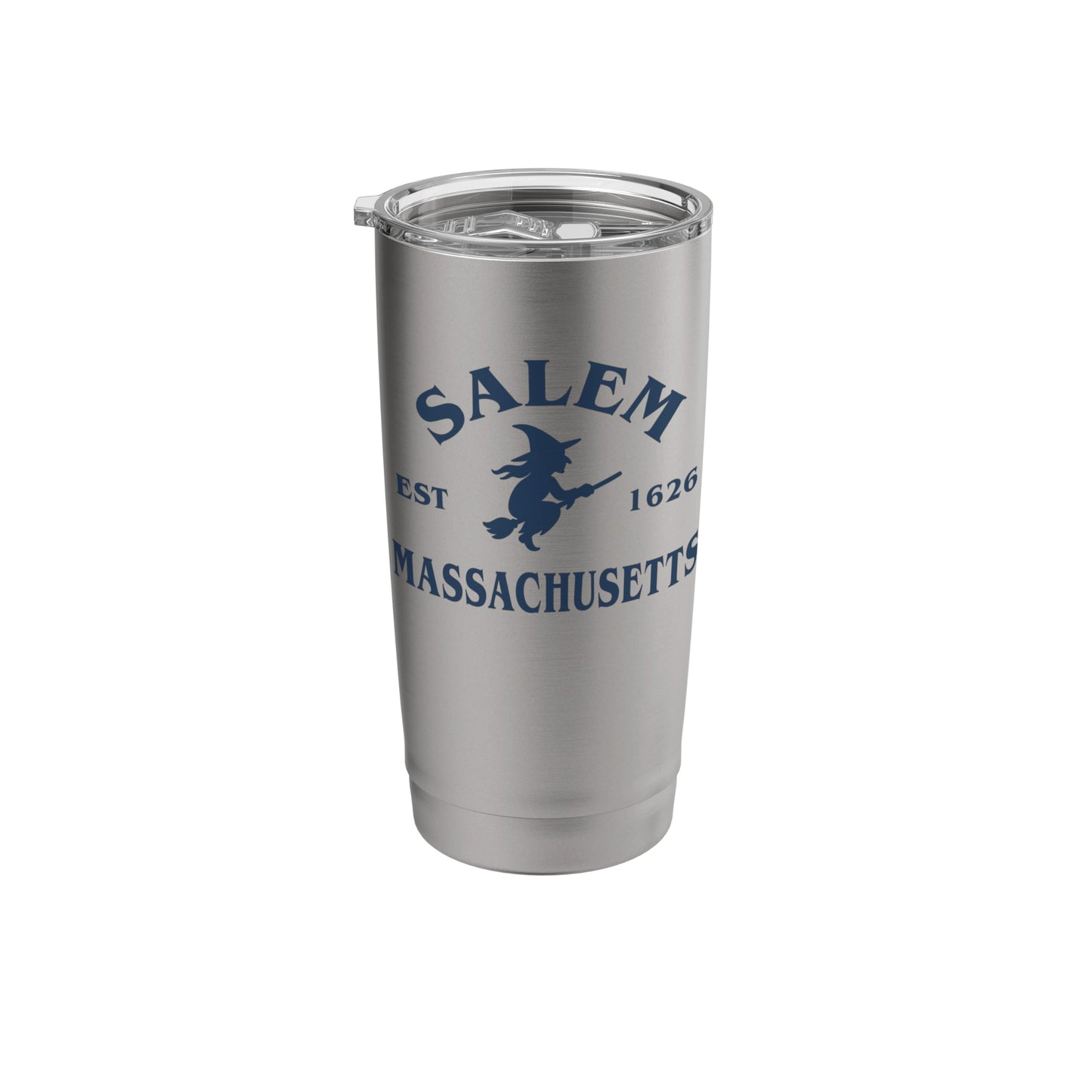 Salem Massachusetts Witch Vintage Halloween EST 1626 spooky Stainless Steel Insulated Tumbler