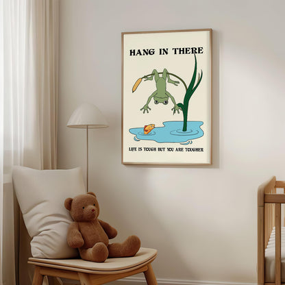 Nursery Poster Motivational Art Print Cute Animal Picture Funny Animal Wall Art Nursery Decor Uplifting Wall Decor 16x24Inch Unframed Poster for Kids Room Boys and Girls Room Baby Room Office Bedroom