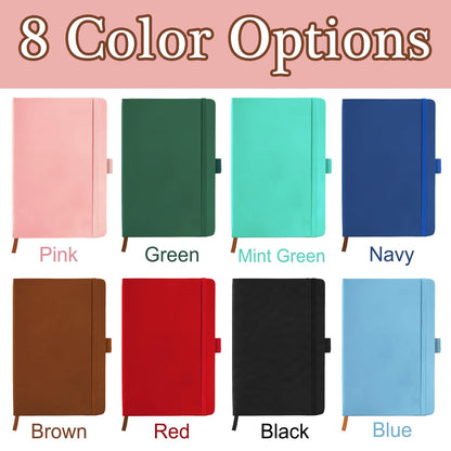 Personalized Journal Notebook with Initials Name Custom Journaling Notebook for Women Daughter Customized College Ruled Notebooks Lined Journals Gift for Mothers Day Mom Her Birthday Graduation