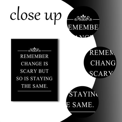 Inspirational Office Decor Wall Art Remember Quote Canvas Painting Prints for Home Wall Decor Framed Motivational Painting Poster Artwork Living Room Gym Bedroom Framed[18''W x 24''H]