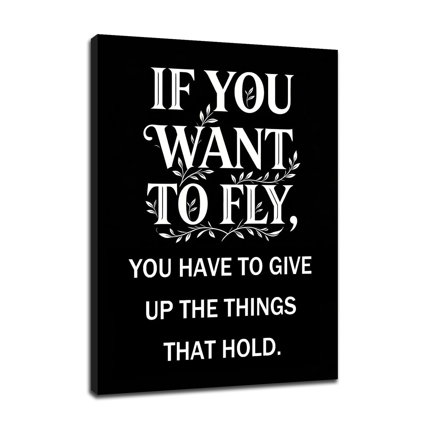 Inspirational Canvas Wall Art Office Decor Motivational Christ Quotes I Can Do All Things Discipline Poster Inspiring Painting Print for Modern Home Living Room Gym Stretched and Framed [18''Wx24''H]