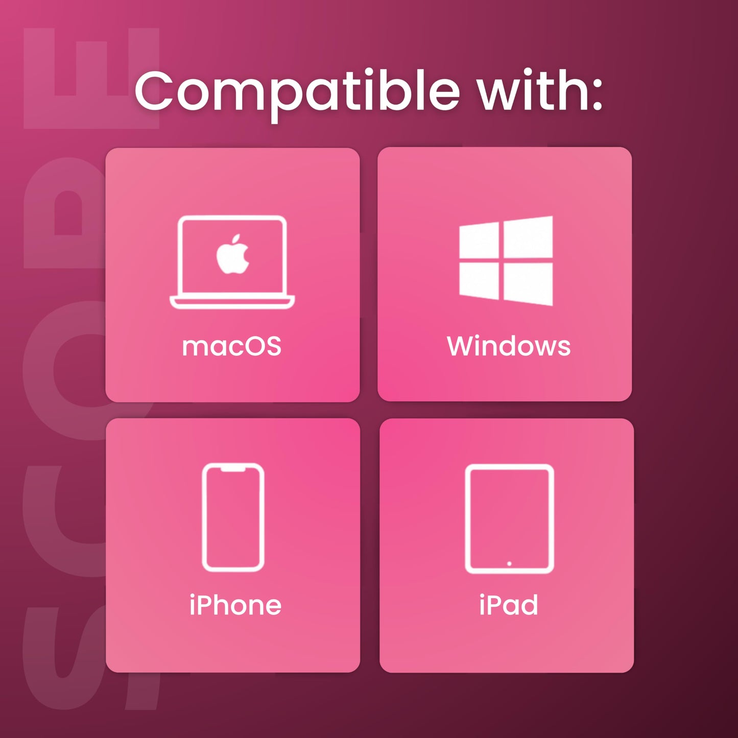 Scope Remote- Remote for Anki. Customizable with Anki Add-on, Compatible with Windows, Mac, iOS, iPad, and Android. Quizlet Compatible, Anki Controller. Pearl Pink, Plus (16-18 Hours Battery)