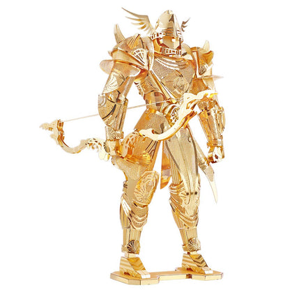 Piececool 3D Figure Mecha Model Kits-Knight of Firmament, 3D Metal Puzzle DIY Craft Kit for Adults Stress Relief, Great Birthday Gifts, 134 Pcs