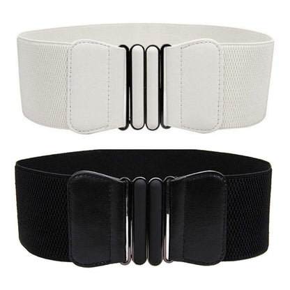 VOCHIC Wide Elastic Plus Size Dress Belt for Women Waist Belts Stretch Waistband
