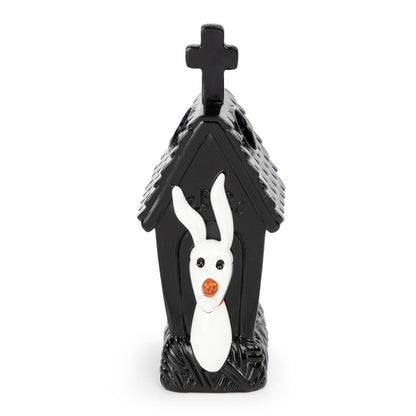 Disney Nightmare Before Christmas Toothbrush Holder - Black & White Resin Pencil Holder Features Zero - Bathroom Storage