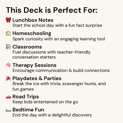 200 World Landmark Fun Fact Cards – Fascinating, Educational Flash Cards for Kids | Lunchbox Notes, Homeschool, Classroom, Travel + Bonus Printable 60 Space Fun Facts | Back to School & Gift Idea