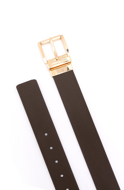 Michael Kors Women's 1.5 Inch Leather Reversible Belt, Stylish Fashion Accessory for Everyday Wear