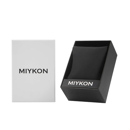 Miykon Gold Vintage Watches for Women - Small Dainty Tank, Square Womens Watch with Brown Genuine Leather Strap - Second Hand, Japanese Quartz, Waterproof to 100ft
