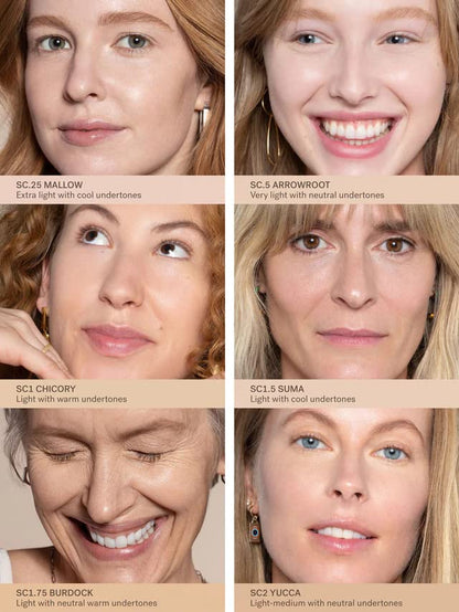 ILIA - True Skin Serum Concealer | Non-Comedogenic, Cruelty-Free, Vegan, Safe For Sensitive Skin, Reduces Appearance of Dark Circles + Blemishes (Arrowroot SC.5, 0.16 oz | 5 ml)