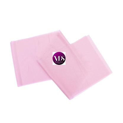 VDS Pack of 50, Blush Pink, Sheer Chiffon Chair Sashes Bows Chair Cover Back Tie Ribbon for Wedding Birthday Baby Shower Engagement Ceremony Event Party Banquet Restaurant Dining Chair Decoration