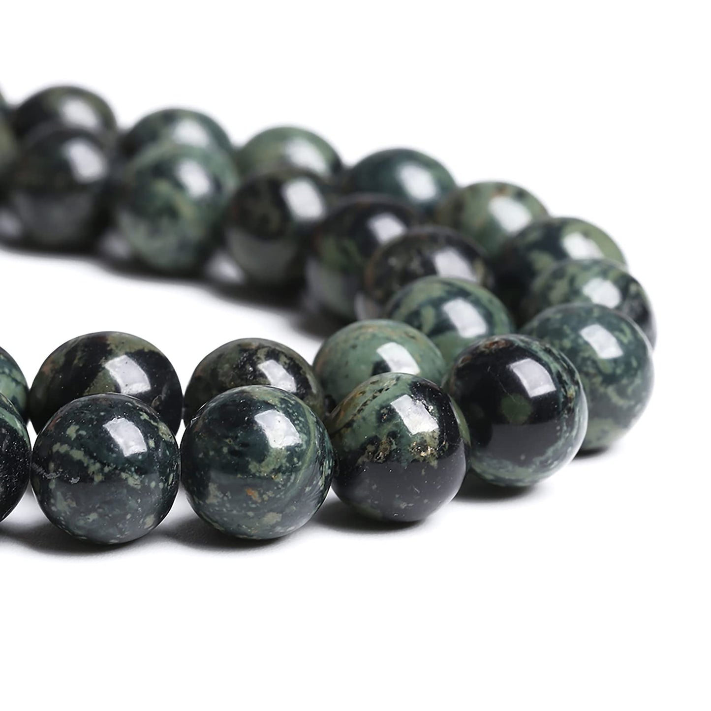 4MM 86PCS Natural Stone Kambaba Jasper Loose Beads for Jewelry Making DIY Bracelet Necklace